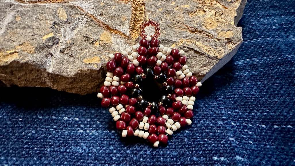 Beaded Mandala Pendant