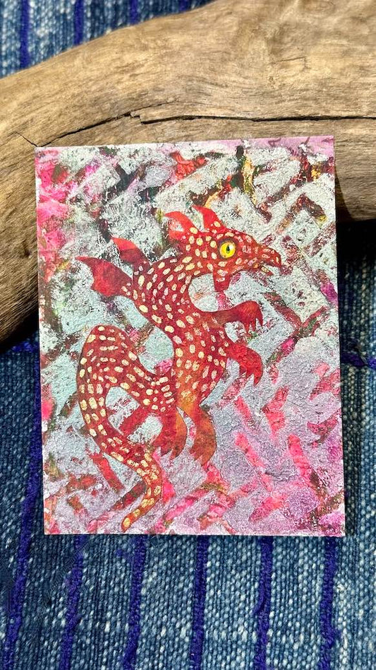 Here Be Dragons Collage by Andrew Thornton — Riley