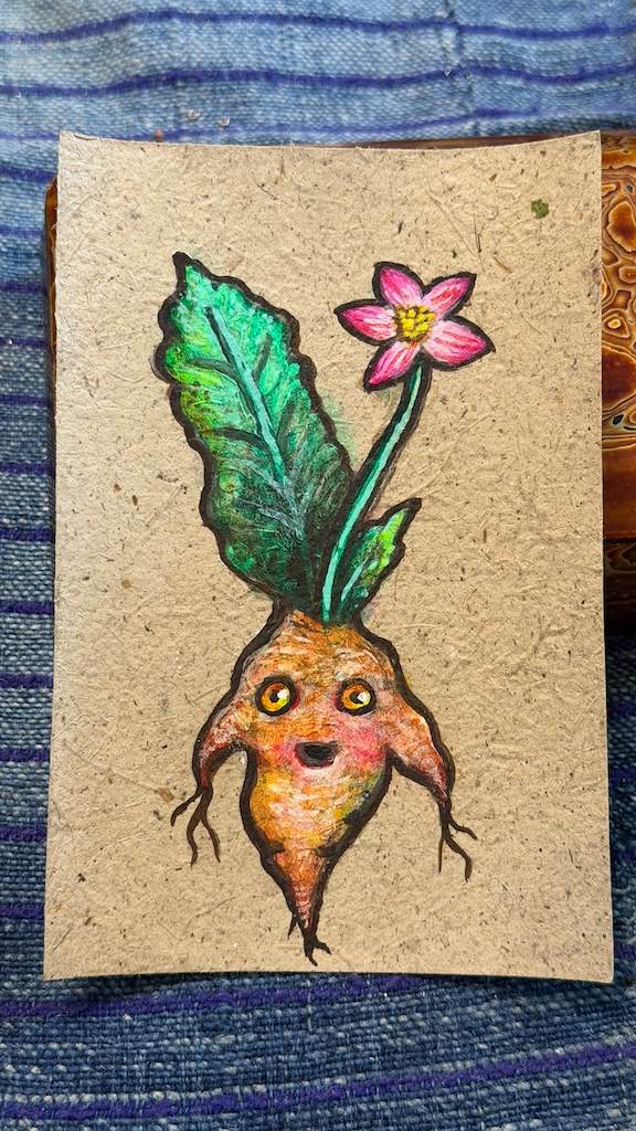 Root Baby Artwork by Andrew Thornton