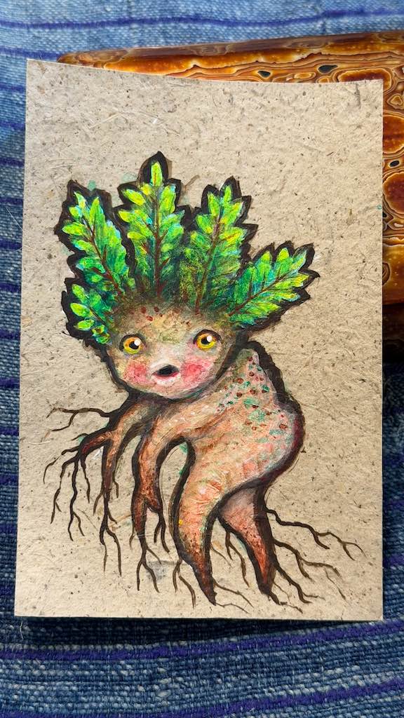 Root Baby Artwork by Andrew Thornton