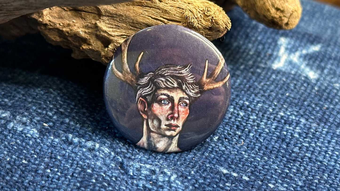 Original Art Button Pin