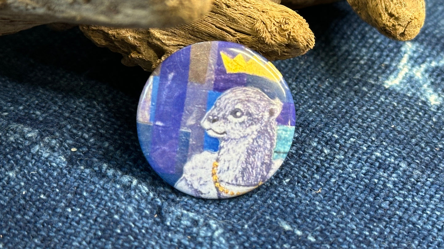 Original Art Button Pin