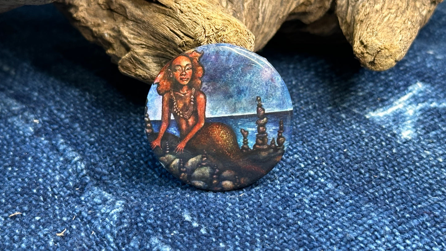Original Art Button Pin