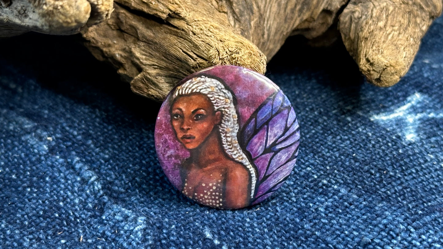 Original Art Button Pin