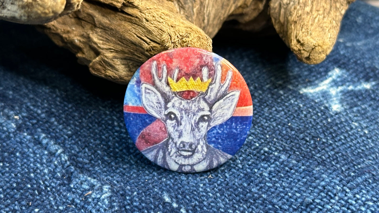 Original Art Button Pin