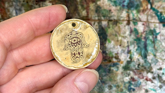Ceramic Pendant by William Jones