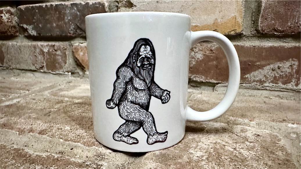 Allegory Gallery 12oz. Mug — Bigfoot/Sasquatch/Wildman