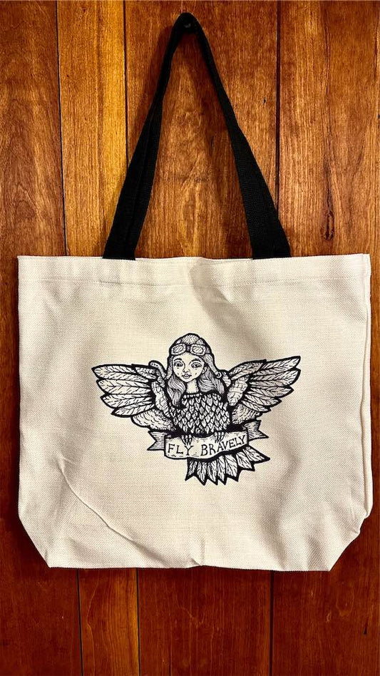 Allegory Gallery Tote — Fly Bravely