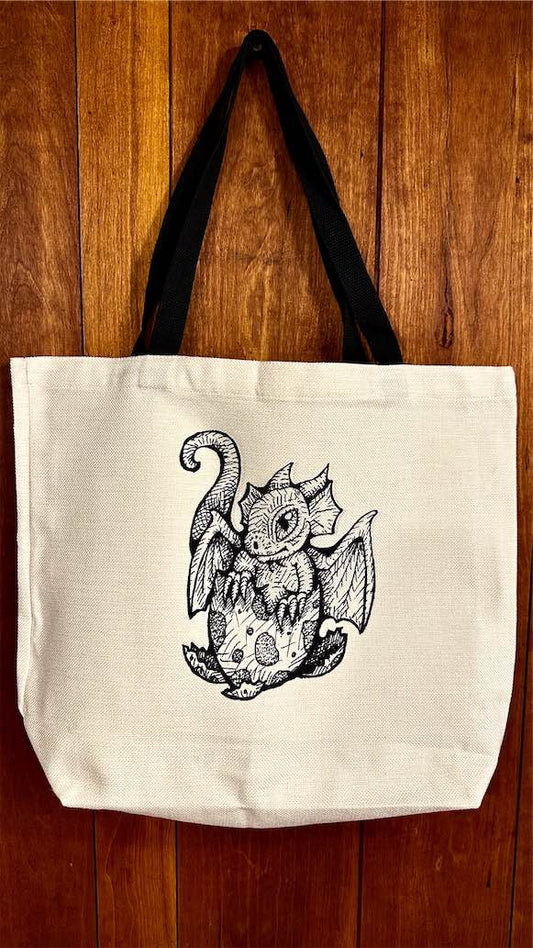 Allegory Gallery Tote — Baby Dragon