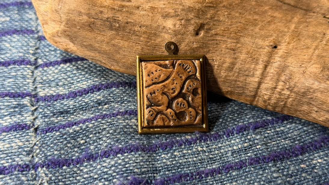 Polymer Clay Pendant by Andrew Thornton