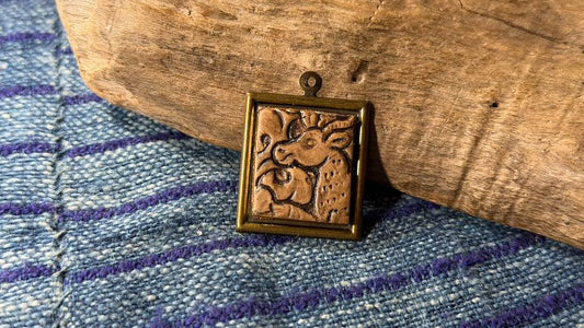 Polymer Clay Pendant by Andrew Thornton