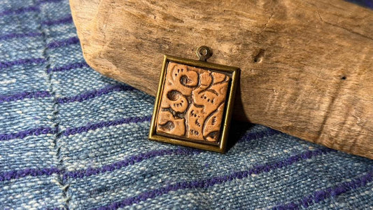 Polymer Clay Pendant by Andrew Thornton