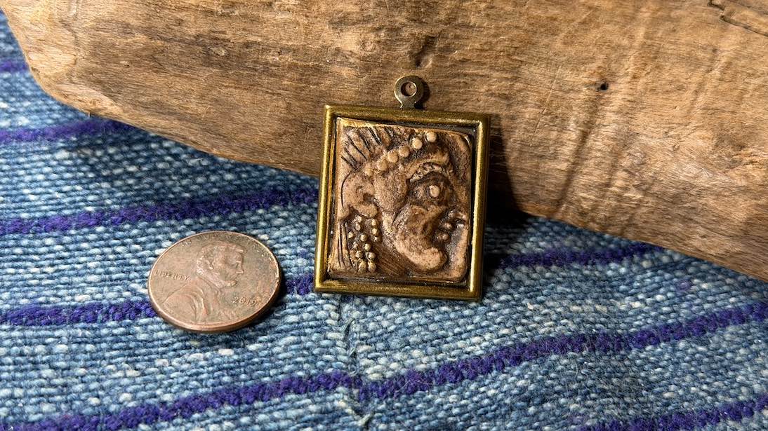 Polymer Clay Pendant by Andrew Thornton