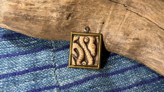 Polymer Clay Pendant by Andrew Thornton