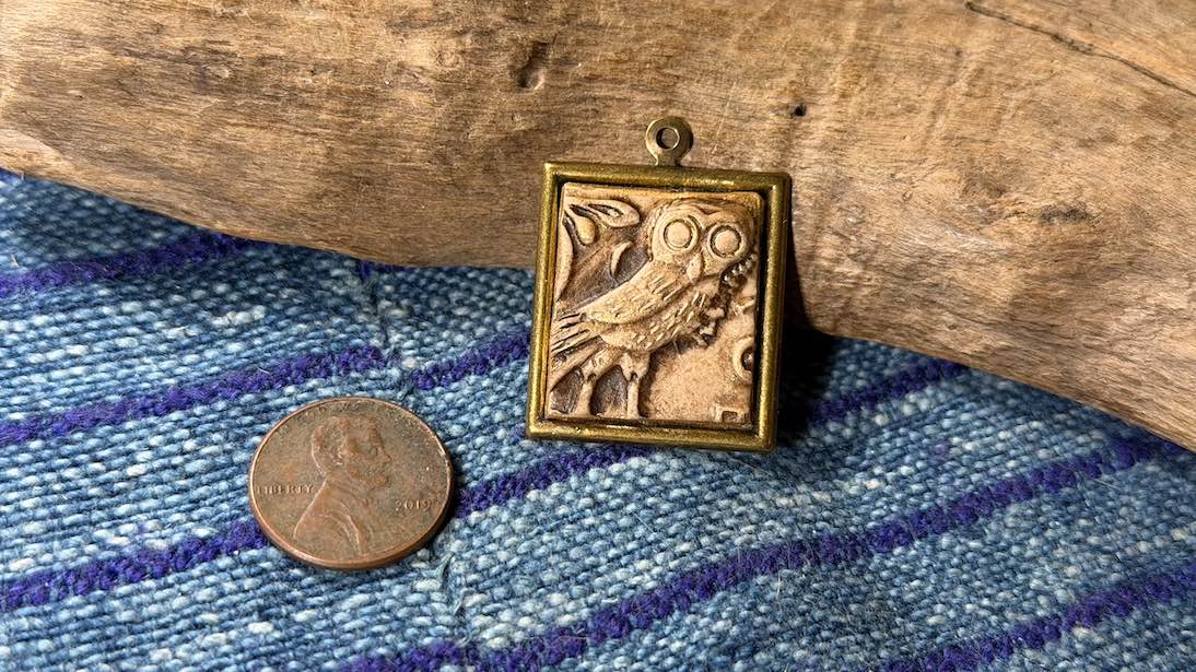 Polymer Clay Pendant by Andrew Thornton