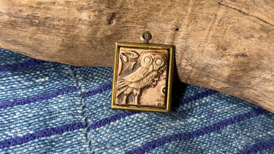 Polymer Clay Pendant by Andrew Thornton