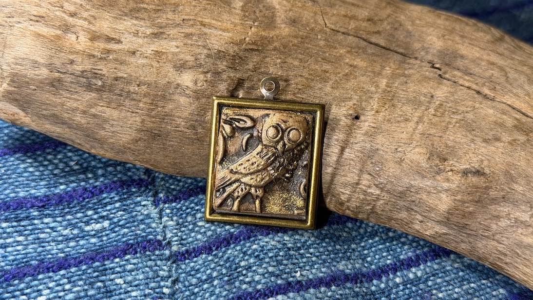 Polymer Clay Pendant by Andrew Thornton