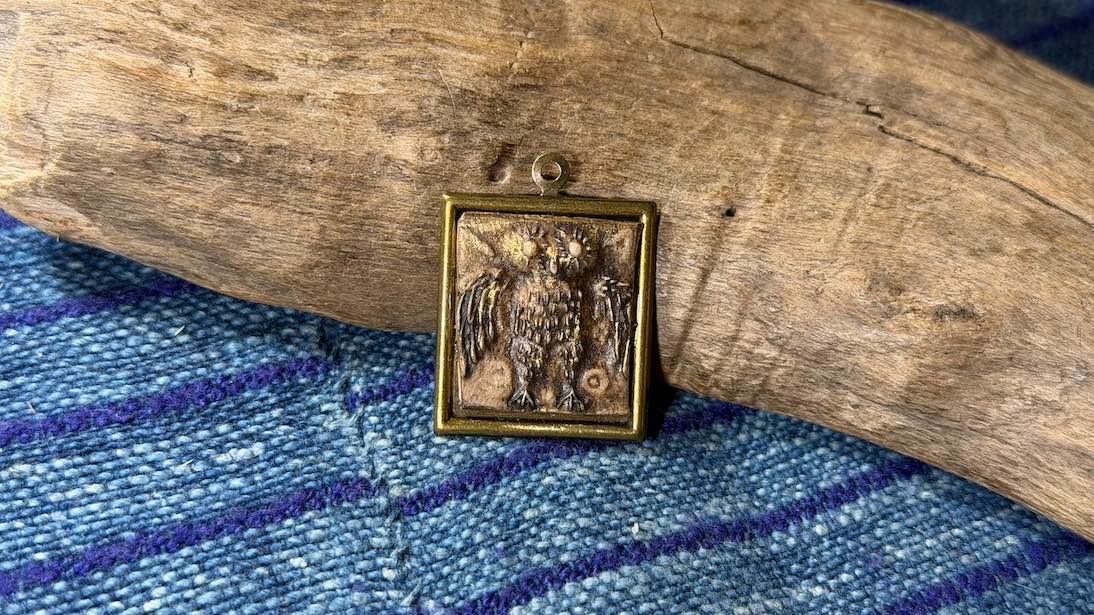 Polymer Clay Pendant by Andrew Thornton