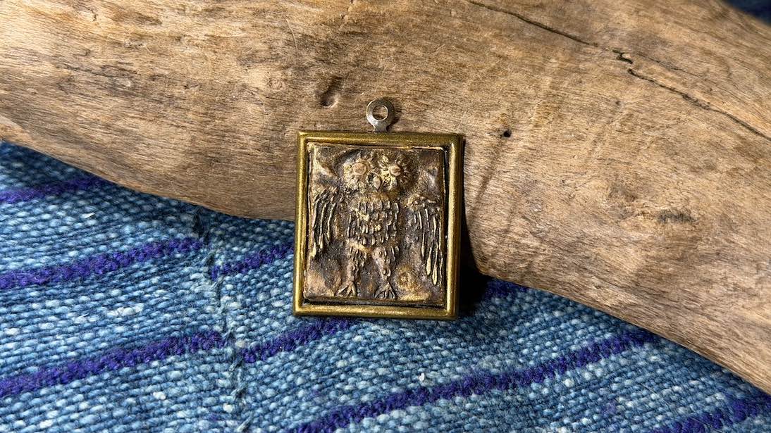 Polymer Clay Pendant by Andrew Thornton