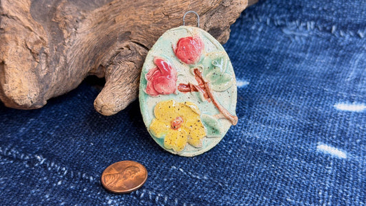 Artisan Ceramic Pendant by Harry Wood