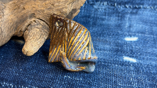 Artisan Ceramic Pendant by Harry Wood