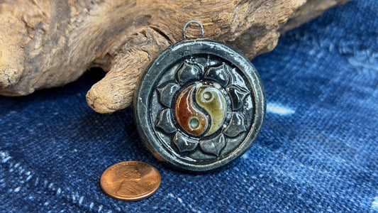 Artisan Ceramic Pendant by Harry Wood