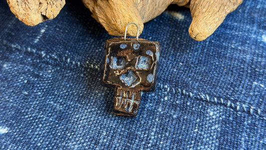 Artisan Ceramic Pendant by Harry Wood