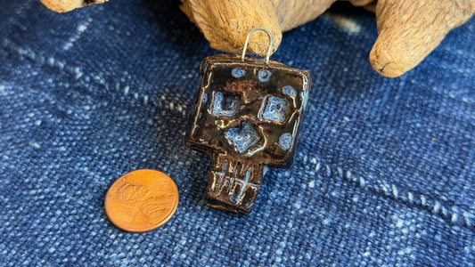 Artisan Ceramic Pendant by Harry Wood