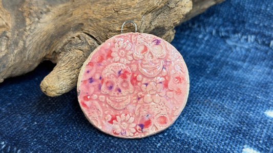 Artisan Ceramic Pendant by Harry Wood