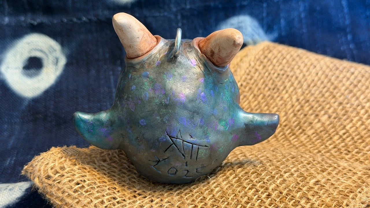 Krampus Sculpture/Ornament by Andrew Thornton