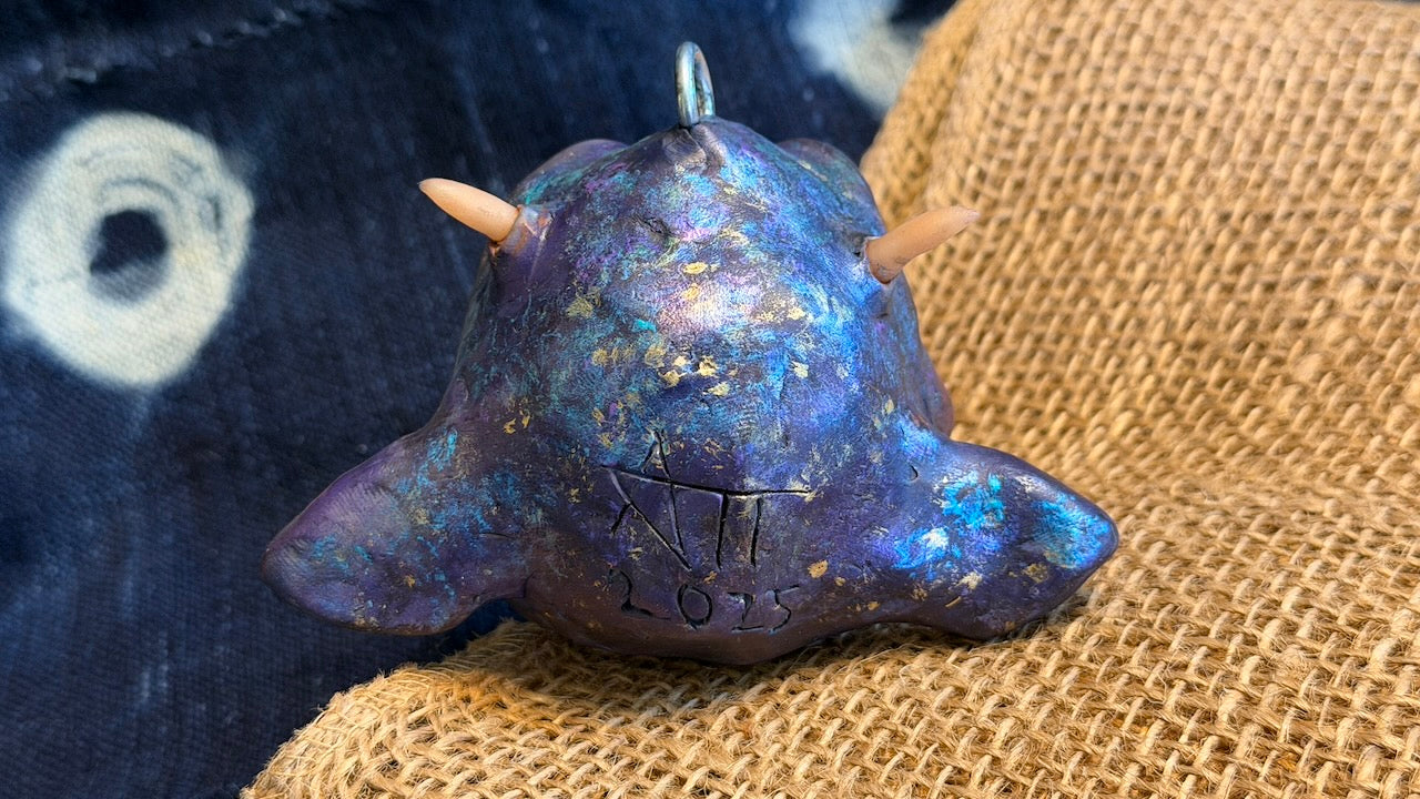 Krampus Sculpture/Ornament by Andrew Thornton