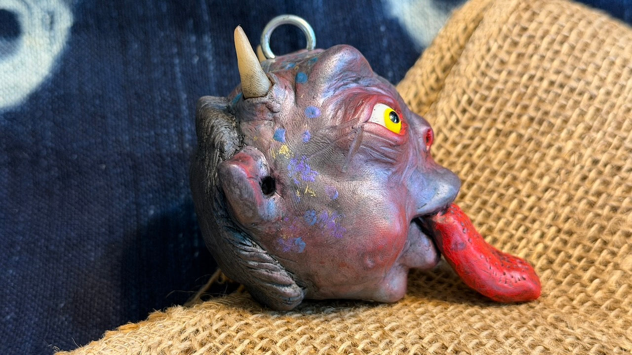 Krampus Sculpture/Ornament by Andrew Thornton