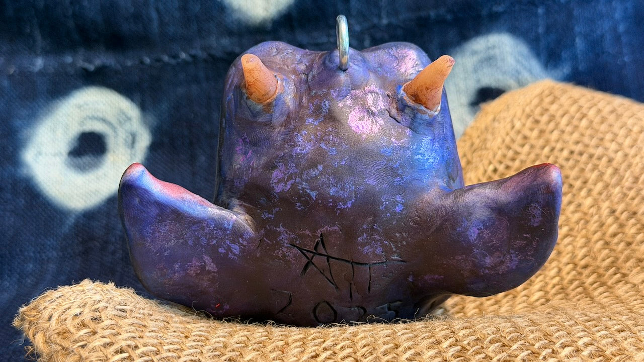 Krampus Sculpture/Ornament by Andrew Thornton