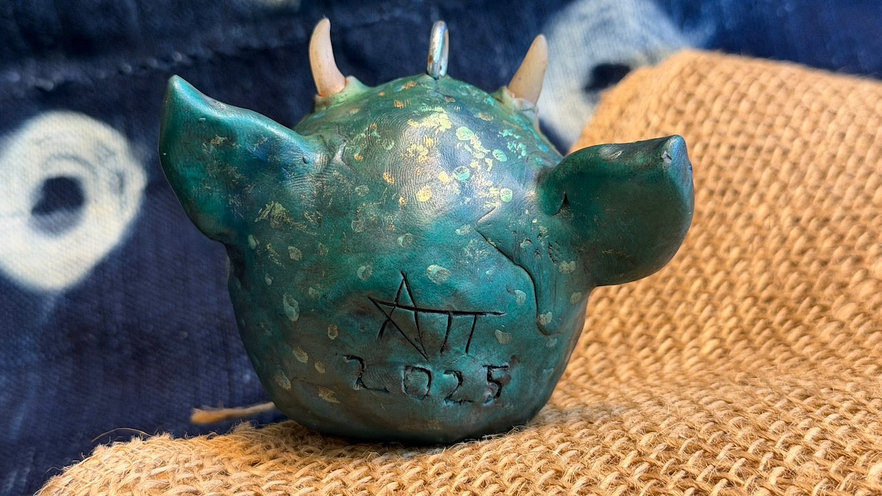 Krampus Sculpture/Ornament by Andrew Thornton