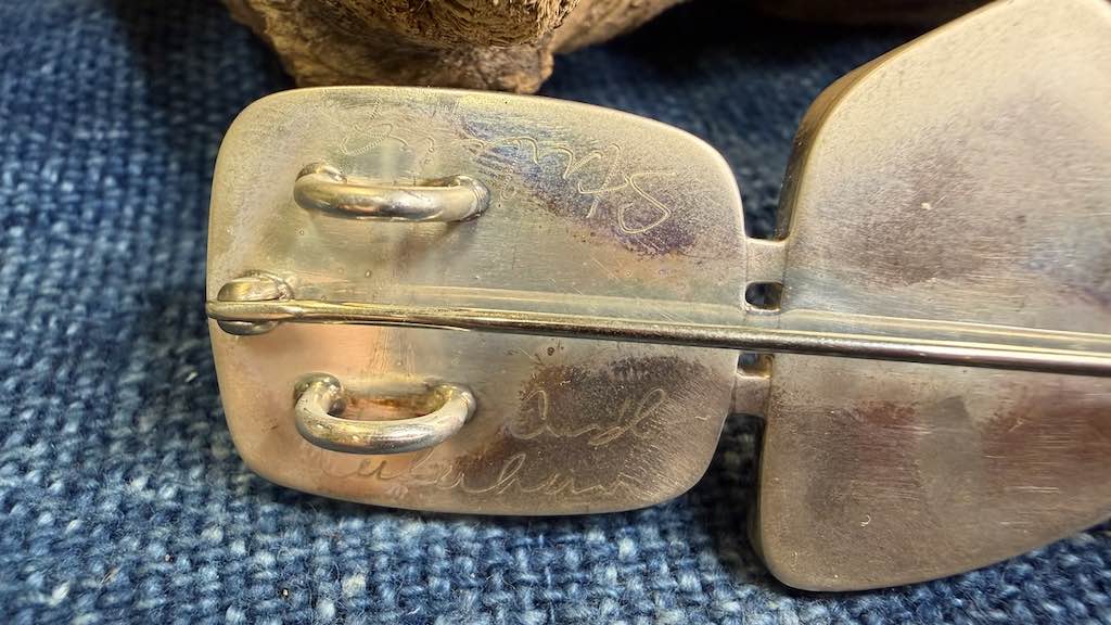 Vintage Sterling Silver Pendant / Pin