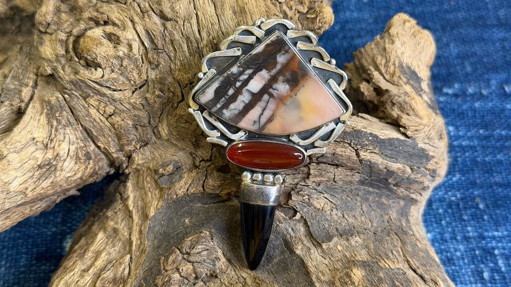 Vintage Sterling Silver Pin