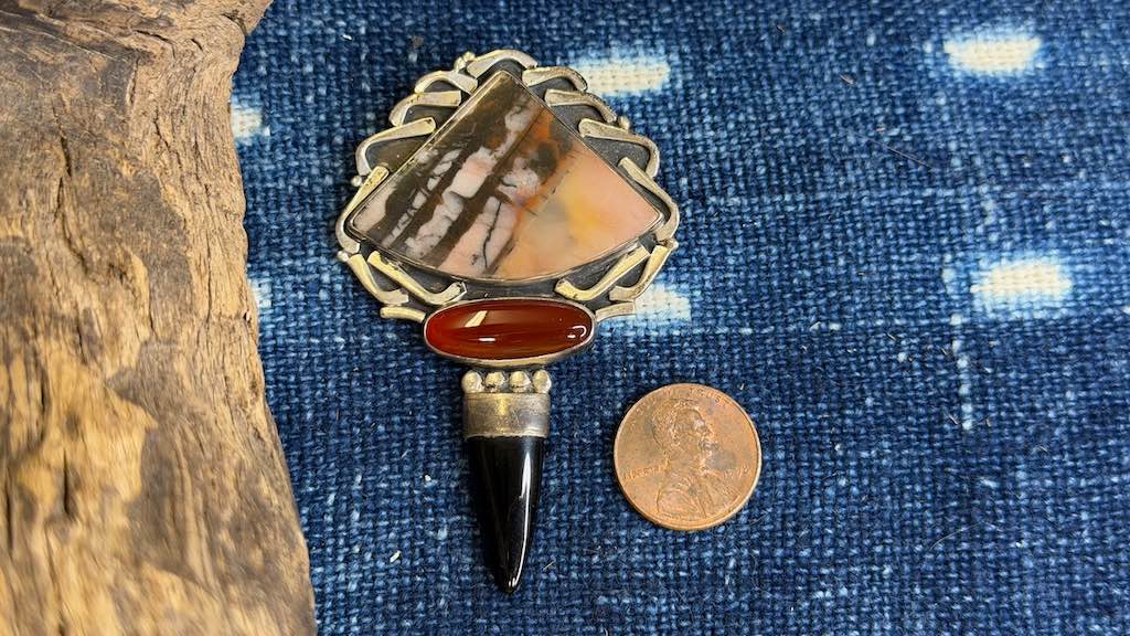 Vintage Sterling Silver Pin
