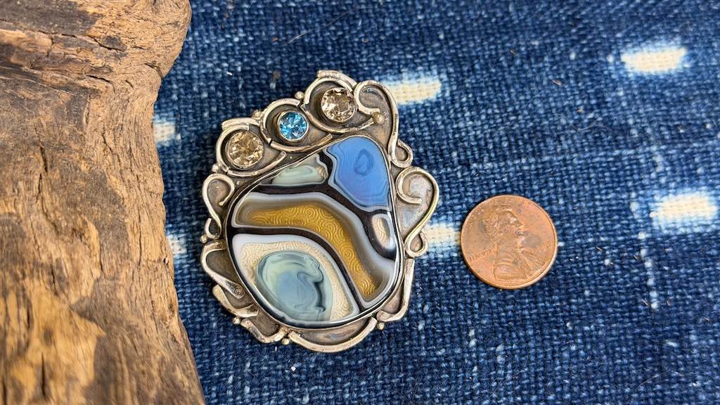 Vintage Sterling Silver Pin