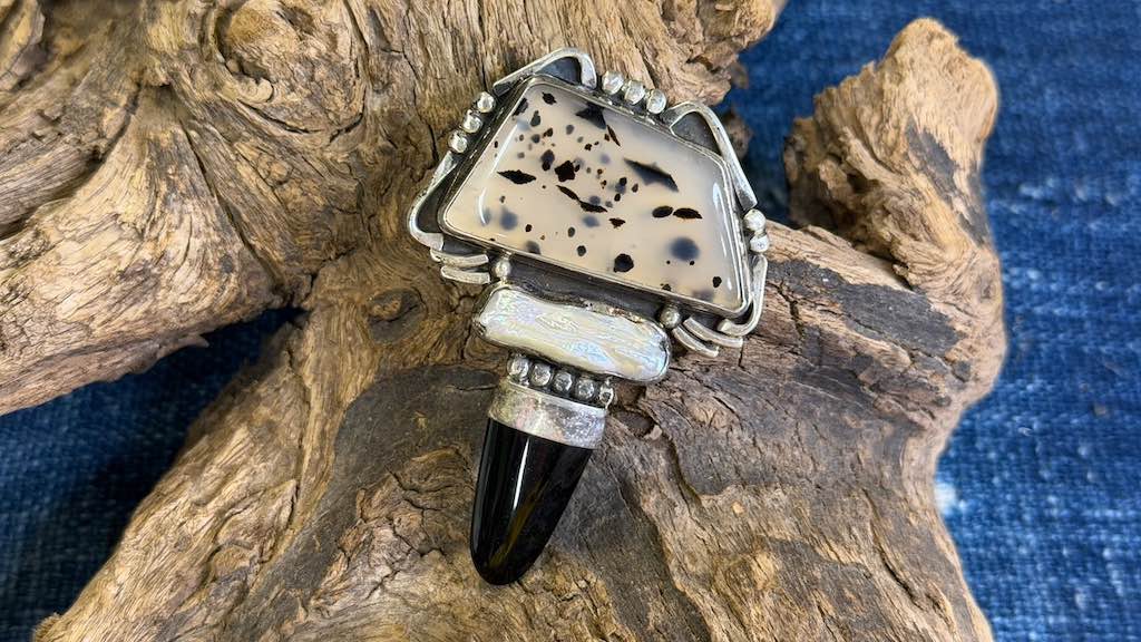 Vintage Sterling Silver Pin