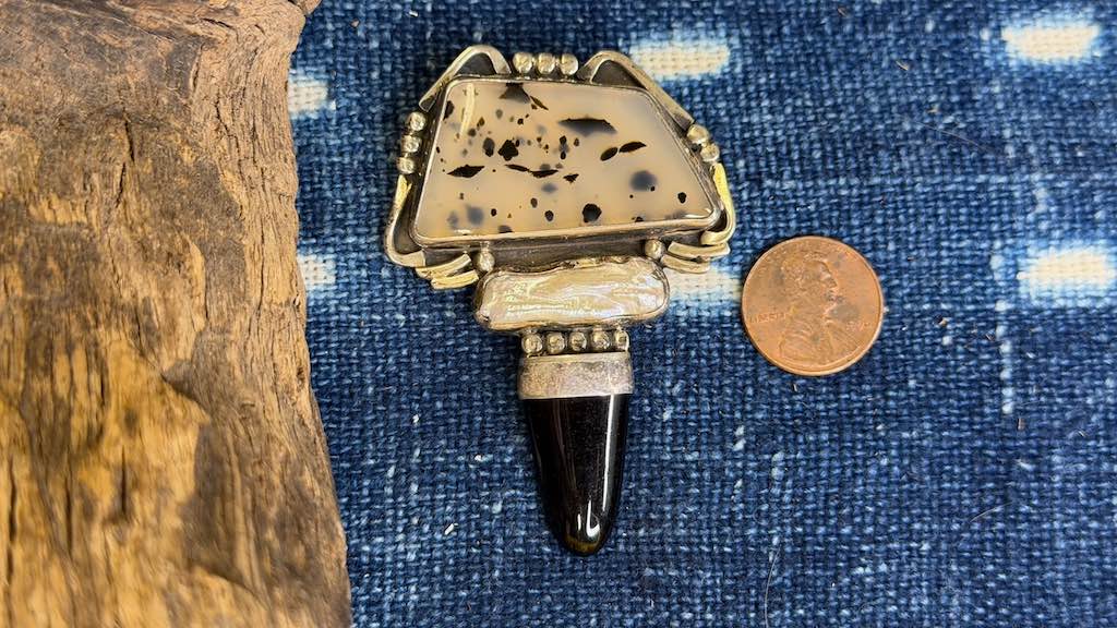 Vintage Sterling Silver Pin