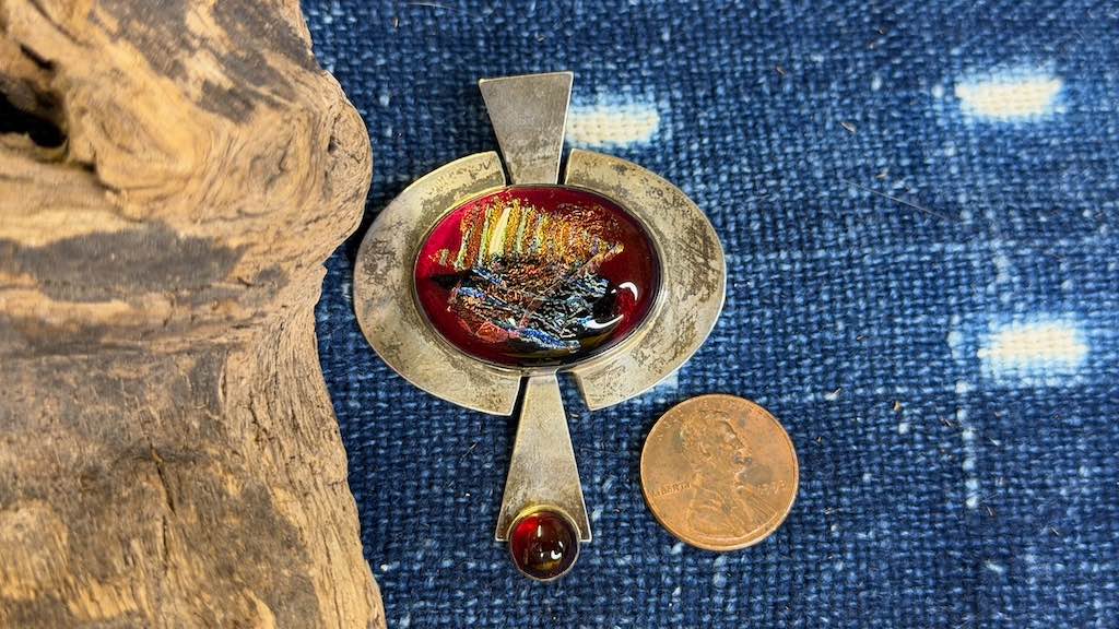 Vintage Sterling Silver Pendant