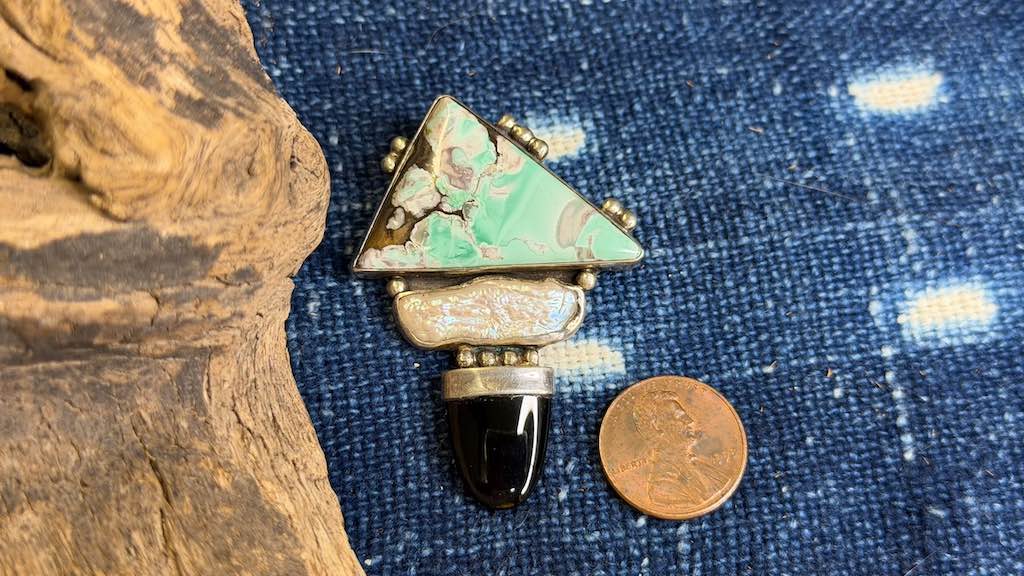 Vintage Sterling Silver Pin