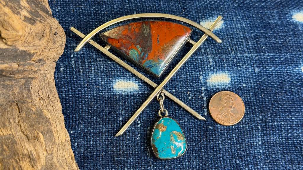 Vintage Sterling Silver Pin