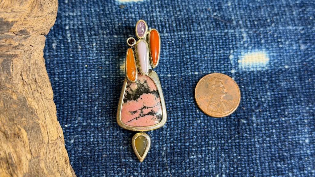 Vintage Sterling Silver Pendant