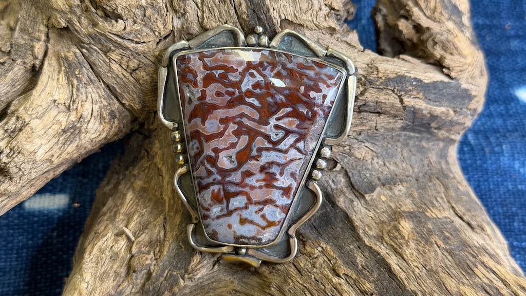 Vintage Sterling Silver Pin