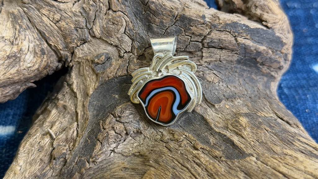 Vintage Sterling Silver Pendant