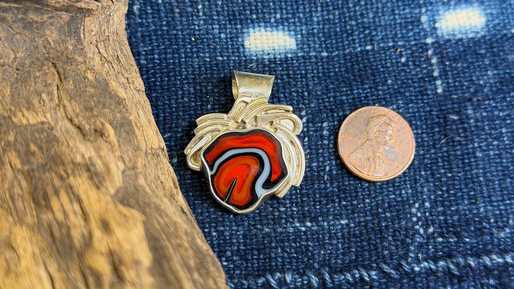 Vintage Sterling Silver Pendant
