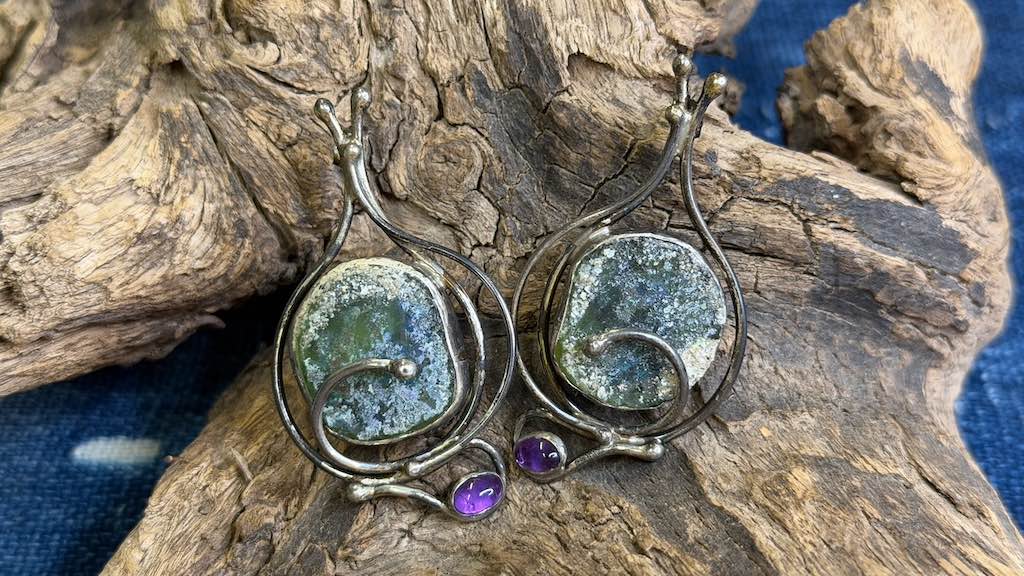 Vintage Sterling Silver Earrings