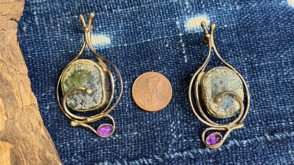 Vintage Sterling Silver Earrings