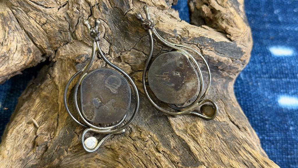 Vintage Sterling Silver Earrings